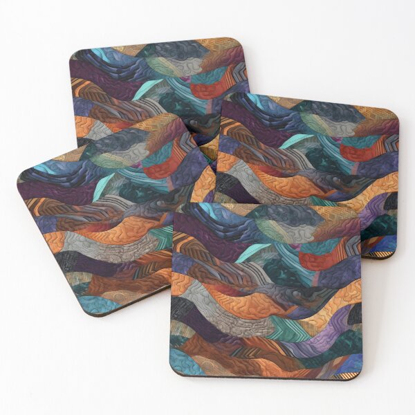 Item preview, Textures Collage Pattern designed and sold by Snifferius.