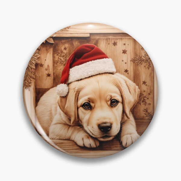 Item preview, Christmas with Labrador Retriever: The Heart of Wood (Pyro Pets Art - 176) designed and sold by pyropetsart.