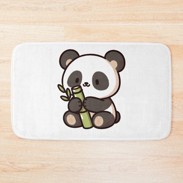Artikelvorschau, Panda Cub with Bamboo Snack entworfen und verkauft von UmbrellaStudio1.
