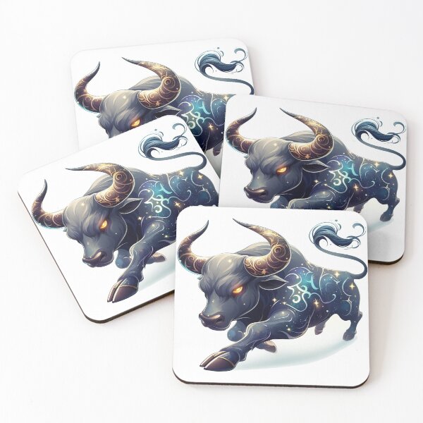 Item preview, Cute Bull - Taurus Zodiac Sign Art2 designed and sold by GsnDream.