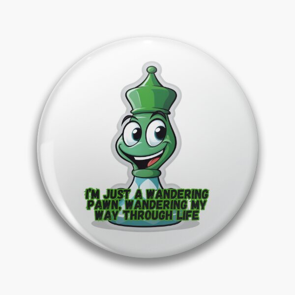 Artikelvorschau, Wandering Pawn - Schach-Humor entworfen und verkauft von Fantasy Masterpiece.