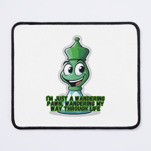 Item preview, Wandering Pawn - Chess Humor designed and sold by Fantasy Masterpiece.