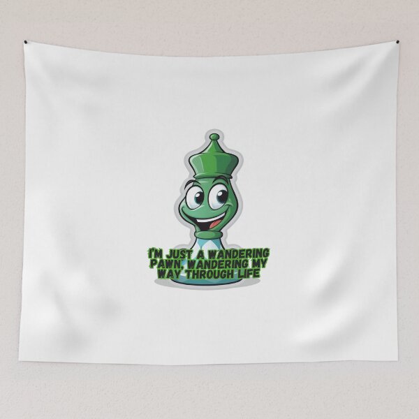 Item preview, Wandering Pawn - Chess Humor designed and sold by Fantasy Masterpiece.