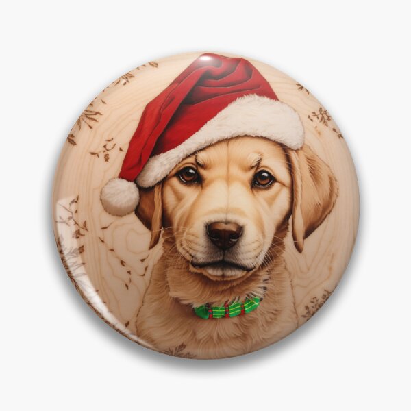 Item preview, Christmas with Labrador Retriever: The Heart of Wood (Pyro Pets Art - 177) designed and sold by pyropetsart.