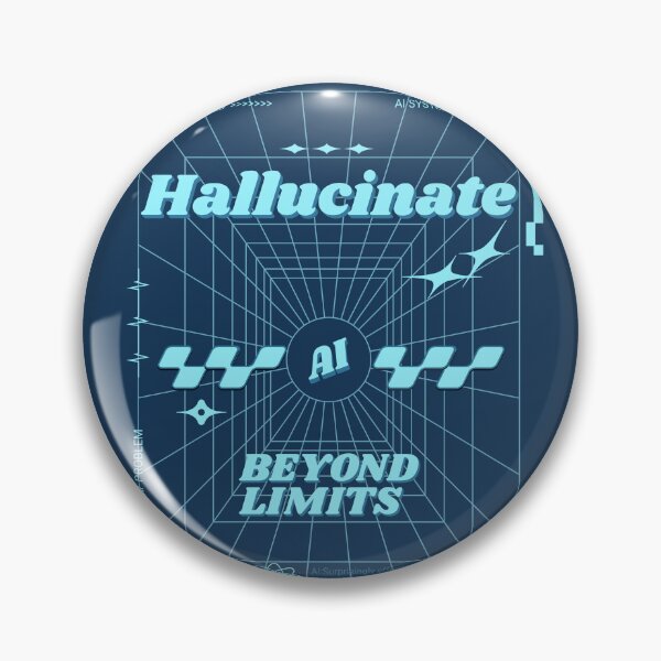 Item preview, Hallucinate AI Funny AI Singularity Conspiracy Theory designed and sold by nicksvp.