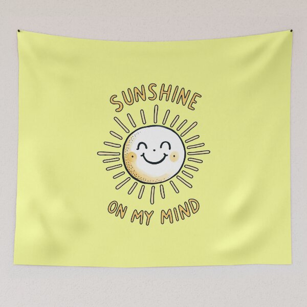 Item preview, Sunshine on my mind positivity designed and sold by MoodyLuna.