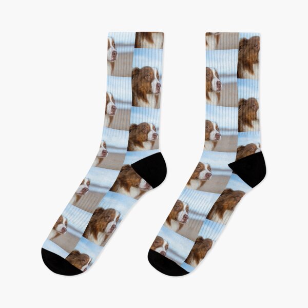 Item preview, Australian Shepherd Dog OnThe Beach designed and sold by TheAnimalZ00.