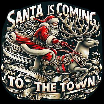 Artwork thumbnail, Santa is coming to the town by Coollzone