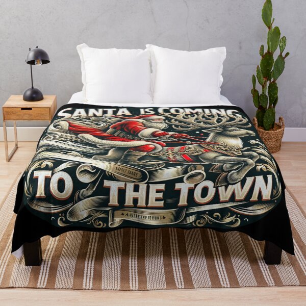 Item preview, Santa is coming to the town designed and sold by Coollzone.