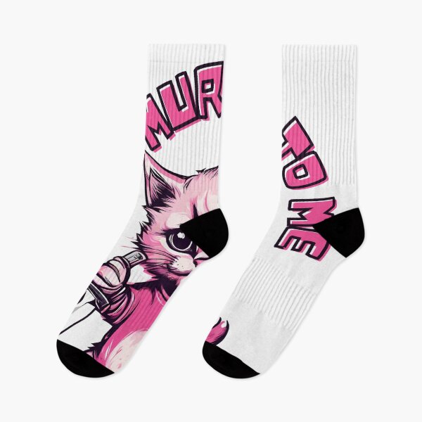 Item preview, Talk murder to me Cute Pink Kitten designed and sold by CyberArtistOne.