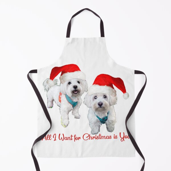 Item preview, Christmas with Bichons designed and sold by Art13jenn.