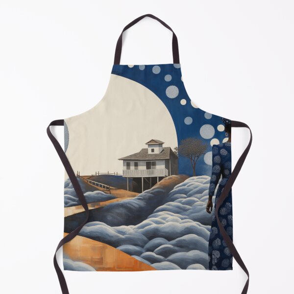 Item preview, Woman In a Blue of Night designed and sold by DesignVistaHub.
