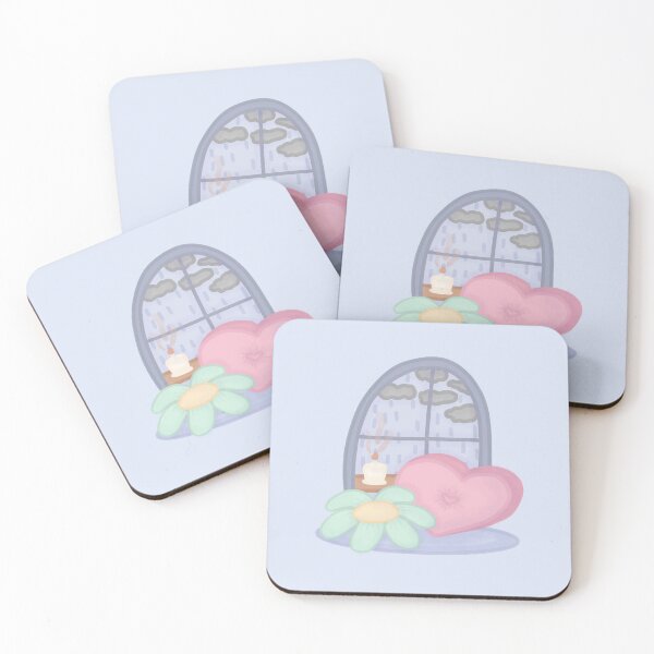 Item preview, Cozy Rainy Day Window designed and sold by ArtsyDonut.