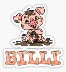 Billi Piggy Sticker