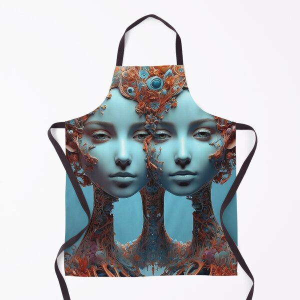 Item preview, A Fractal Portrait of Twins. designed and sold by nyathiwa.