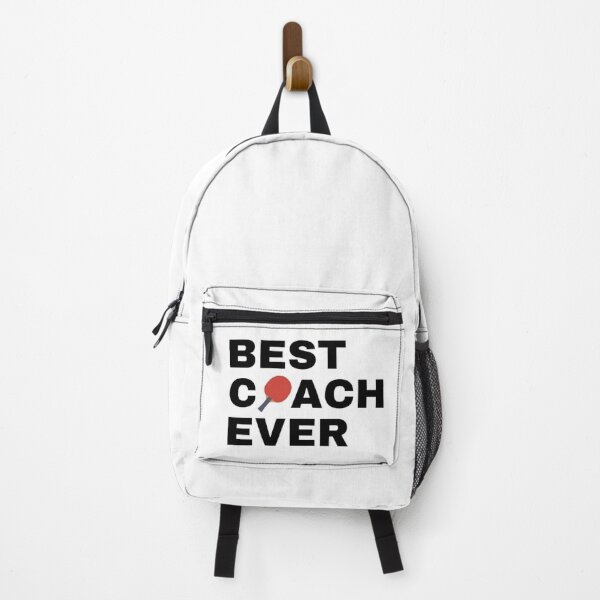 Item preview, Best Coach Ever Table Tennis - Black designed and sold by GymWearDepot.