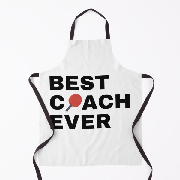 Item preview, Best Coach Ever Table Tennis - Black designed and sold by GymWearDepot.