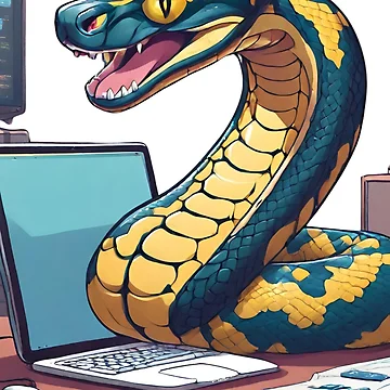 Artwork thumbnail, Python Program by QuarkCanvas
