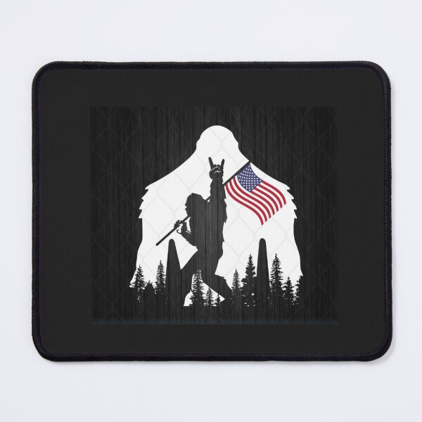 Item preview, rock on bigfoot sasquatch loves rock and roll sunglasses on t-shirt designed and sold by Deadliness45.