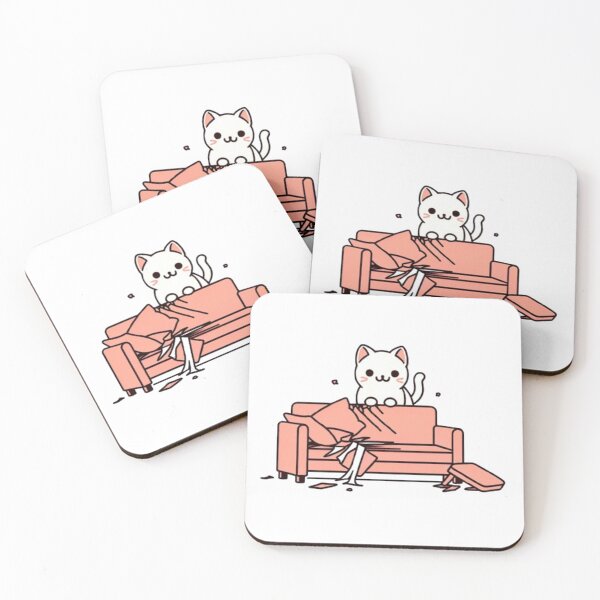 Item preview, Cat Ruining Furniture designed and sold by FreeSailStudio.