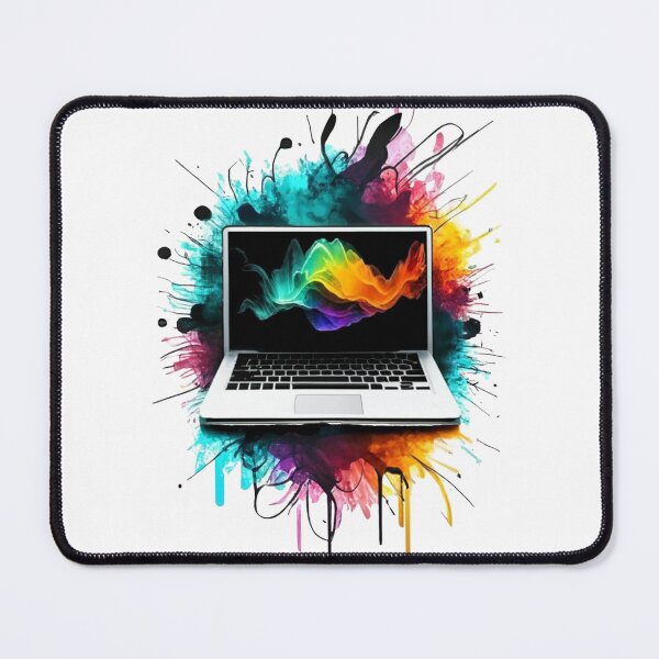 Item preview, Colorful laptop  designed and sold by GeekWardrobe.