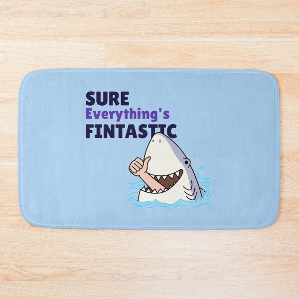 Item preview, FINTASTIC Optimism Sarcastic Shark Lover's designed and sold by ElLocoMus.