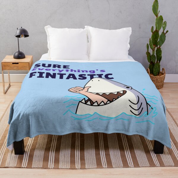 Item preview, FINTASTIC Optimism Sarcastic Shark Lover's designed and sold by ElLocoMus.