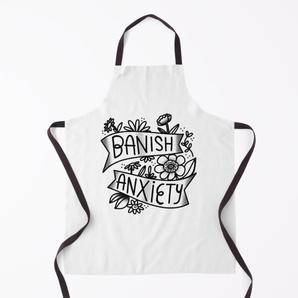 Item preview, Flash Tattoo Banish ANXIETY designed and sold by jazzydevil.