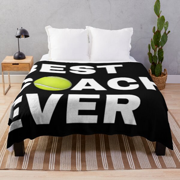 Item preview, Best Coach Ever Tennis - White designed and sold by GymWearDepot.