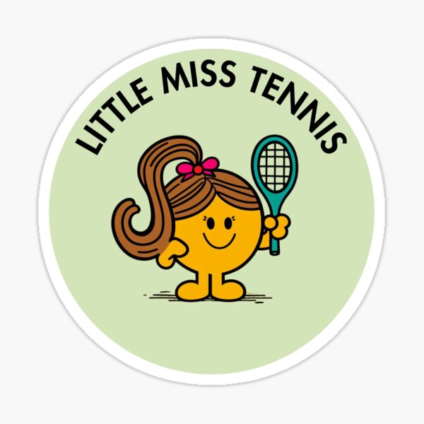 Item preview, Little Miss Tennis designed and sold by GrrTigerDesigns.