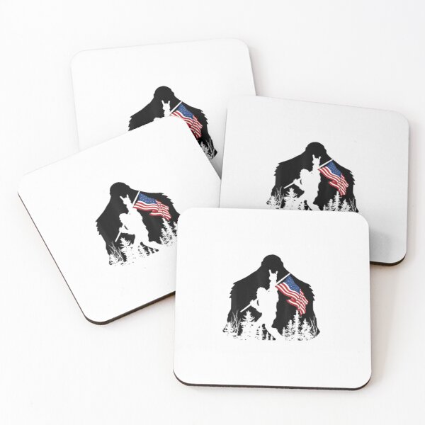 Item preview, rock on bigfoot sasquatch loves rock and roll sunglasses on t-shirt designed and sold by Deadliness45.