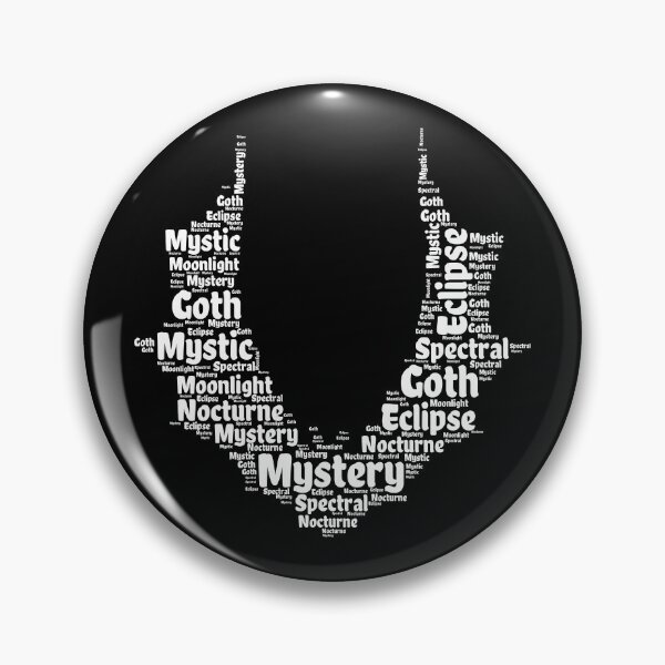 Item preview, Mystic Moonlight Nocturne - Goth Bat Silhouette Eclipse - Design designed and sold by SRZT.