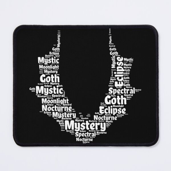 Item preview, Mystic Moonlight Nocturne - Goth Bat Silhouette Eclipse - Design designed and sold by SRZT.