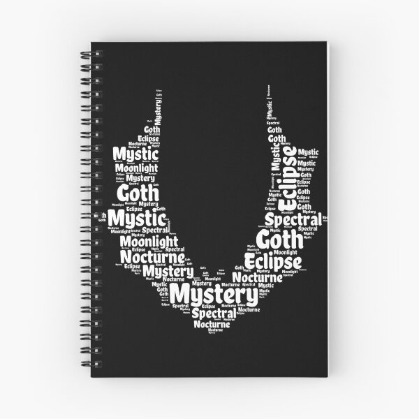 Item preview, Mystic Moonlight Nocturne - Goth Bat Silhouette Eclipse - Design designed and sold by SRZT.