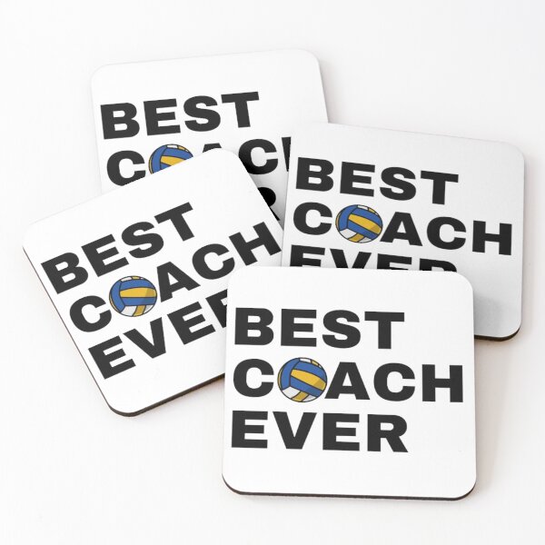 Item preview, Best Coach Ever Volleyball - Black designed and sold by GymWearDepot.