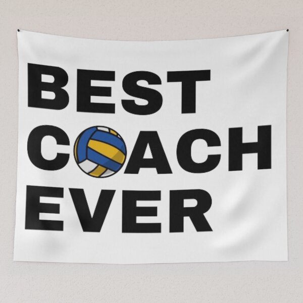 Item preview, Best Coach Ever Volleyball - Black designed and sold by GymWearDepot.