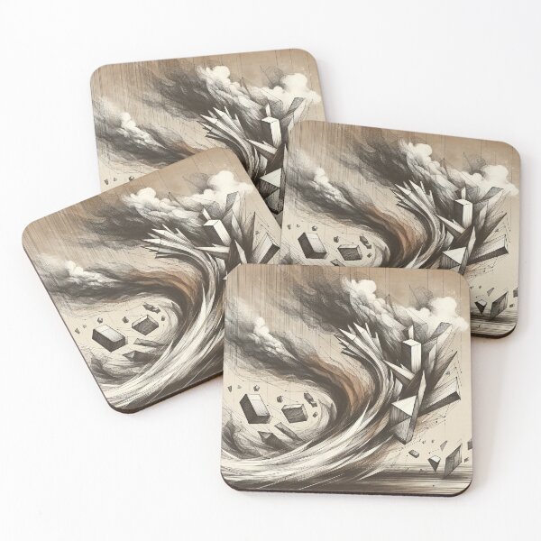 Item preview, Whirlwind of Geometric Abstraction designed and sold by PictorialWhimsy.
