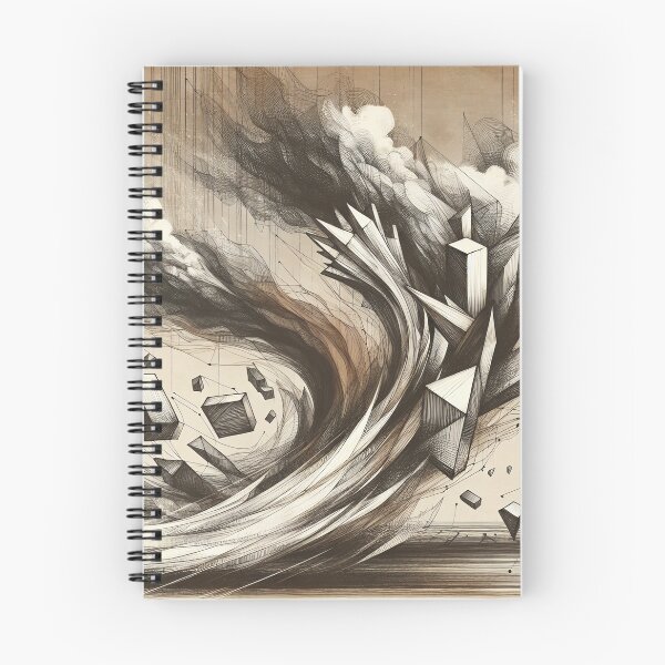 Item preview, Whirlwind of Geometric Abstraction designed and sold by PictorialWhimsy.