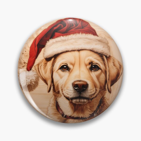 Item preview, Christmas with Labrador Retriever: The Heart of Wood (Pyro Pets Art - 181) designed and sold by pyropetsart.