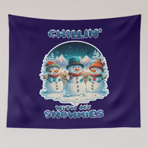 Item preview, Chillin' with my Snowmies designed and sold by Delemore Art.