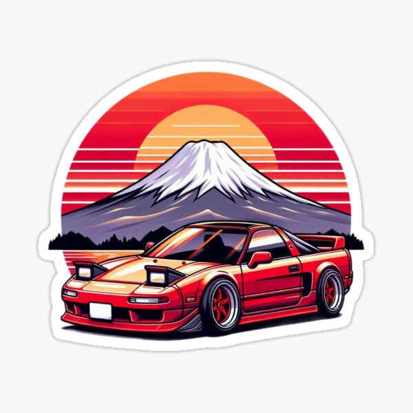 acura NSx jdm mt fuji Sticker