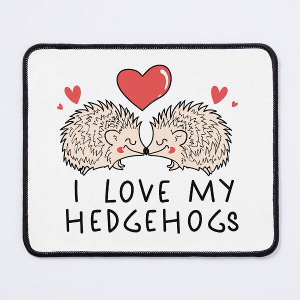 Item preview, Sweet Hedgehog Moments: I Love My Hedgehogs designed and sold by EmeraldeaArt.