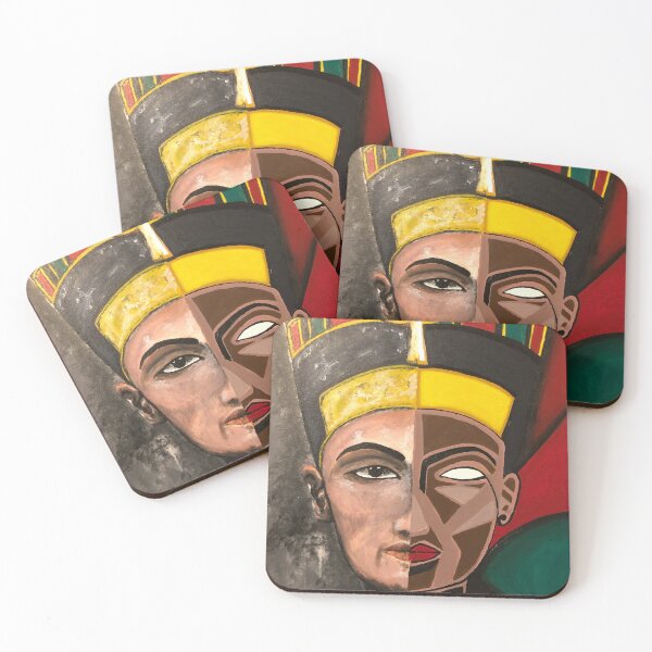 Item preview, Nefertiti (acrylic painting) designed and sold by NILSAIIVY arts.