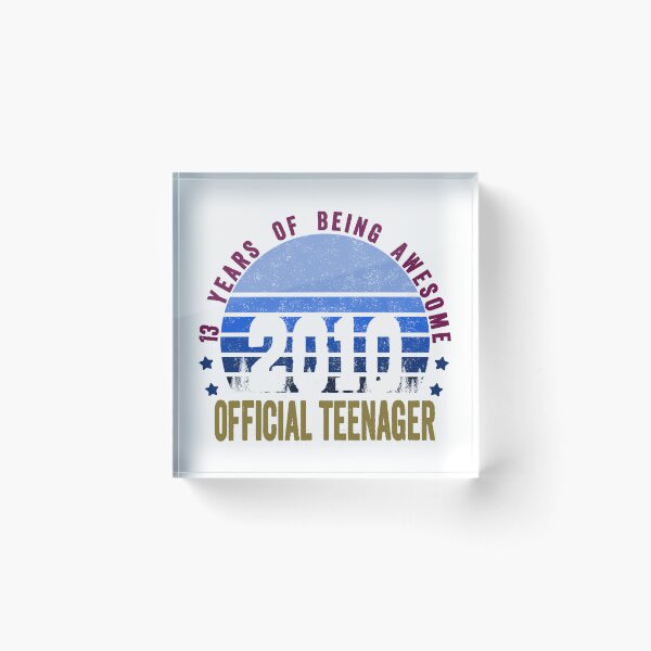 Item preview, Vintage 2010 Official Teenager 13th Birthday Gifts 13 Yr Old  designed and sold by studiopekepeke.
