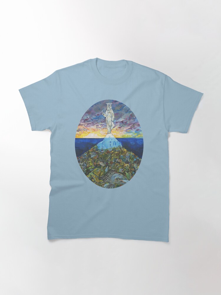 Alternate view of Tip of the Iceberg Painting - 2018 Classic T-Shirt