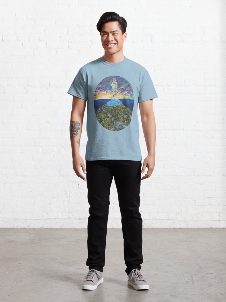 Alternate view of Tip of the Iceberg Painting - 2018 Classic T-Shirt