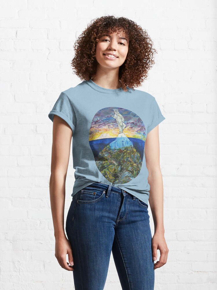 Alternate view of Tip of the Iceberg Painting - 2018 Classic T-Shirt