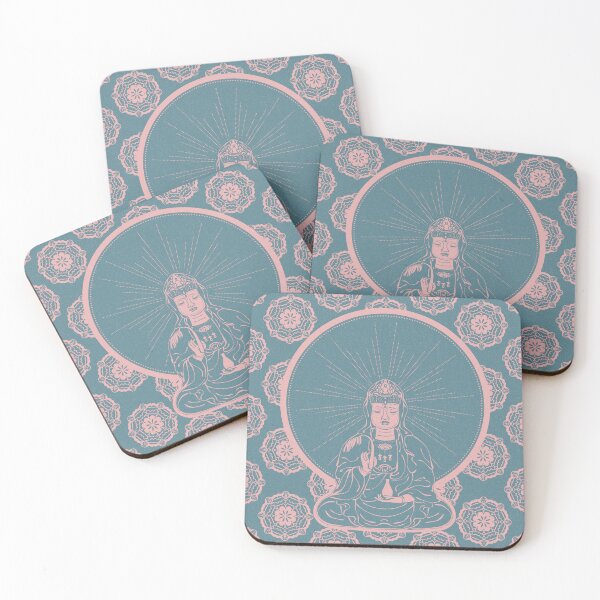 Item preview, Kuan Yin Sattva - Peacock + Rose designed and sold by Irene Estelle.