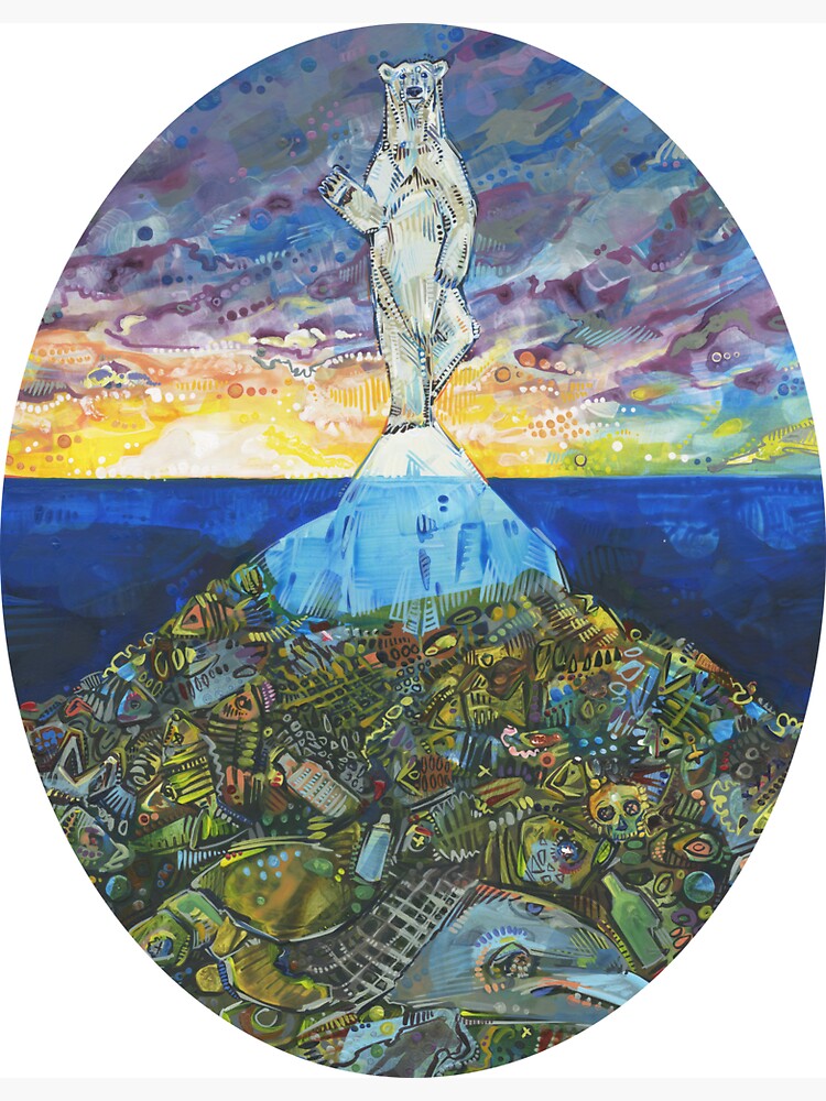 Tip of the Iceberg Painting - 2018 by gwennpaints