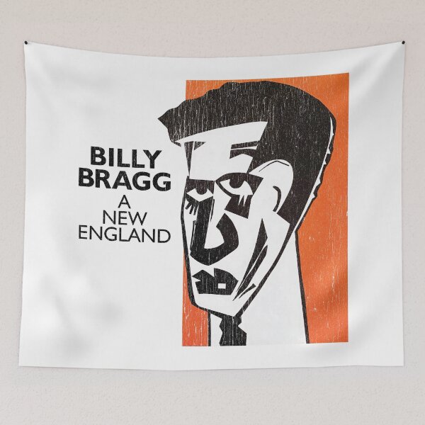 Artikelvorschau, Billy Bragg: A New England entworfen und verkauft von brianhillDESIGN.